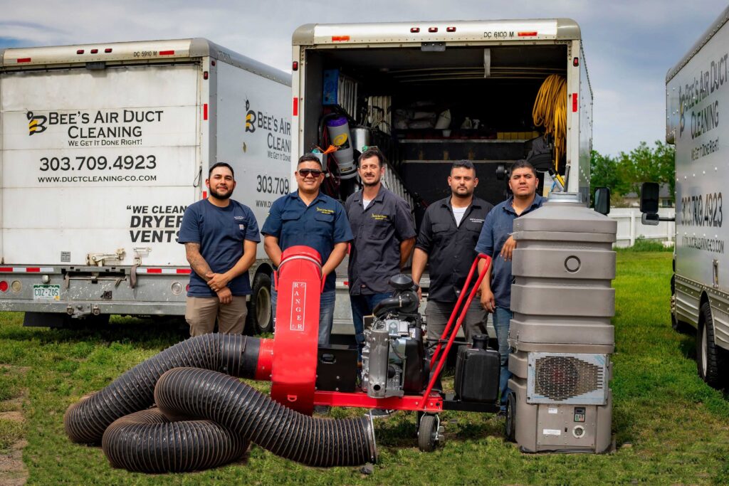Bees Longmont Dryer Vent Cleaning team