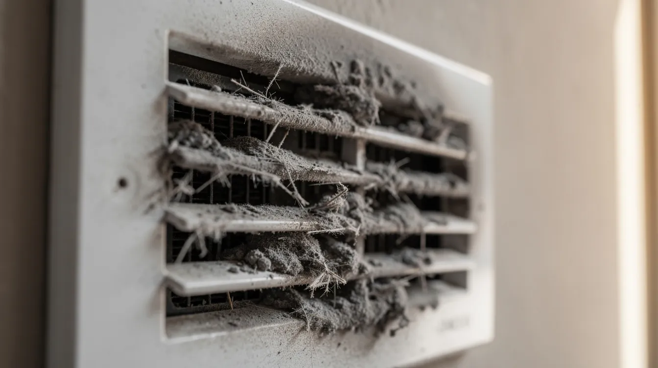 Dirty Ductwork - Bee's Air Duct Cleaning
