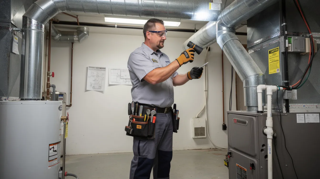Dirty Ductwork - Bee's Air Duct Cleaning